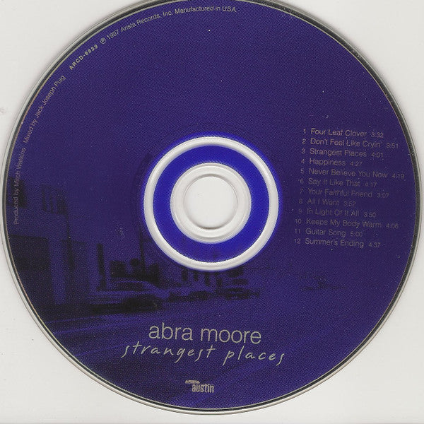 Abra Moore : Strangest Places (CD, Album, Club)