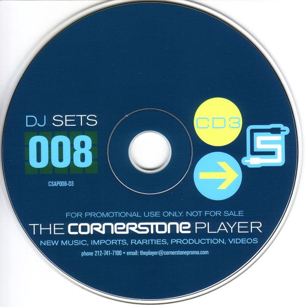 Various : The Cornerstone Player - Volume.008 (CD, Comp, Promo)