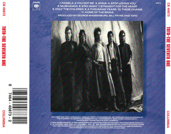Toto : The Seventh One (CD, Album)