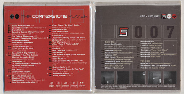 Various : The Cornerstone Player - Volume.007 (CD, Comp, Promo + CD, Enh, Mixed)
