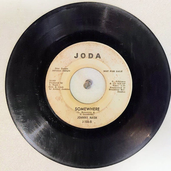 Johnny Nash : Big City / Somewhere (7", Single, Promo)