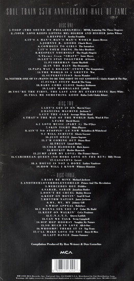 Various : Soul Train (25th Anniversary Hall Of Fame) (3xCD, Comp)