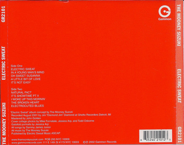 The Mooney Suzuki : Electric Sweat (CD, Album)