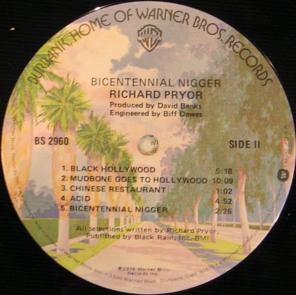 Richard Pryor : Bicentennial Nigger (LP, Album, Los)