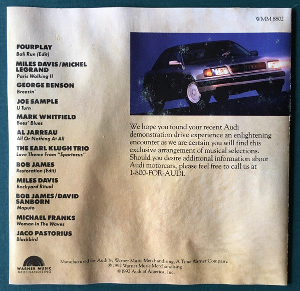 Various : Jazz From Warner Bros. (CD, Comp, Promo)
