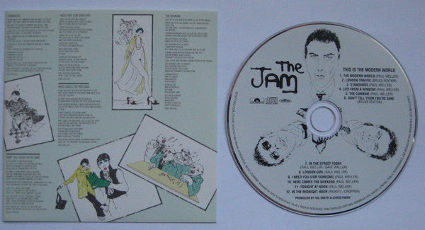 The Jam = The Jam : This Is The Modern World = ザ・モダン・ワールド (CD, Album, RE, RM)