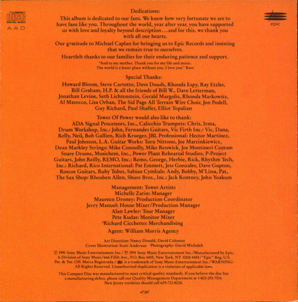 Tower Of Power : Monster On A Leash (CD, Album)