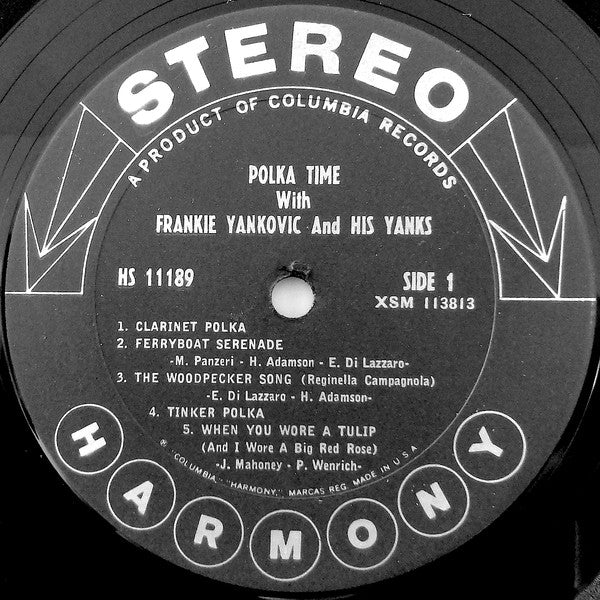 Frankie Yankovic And His Yanks : Polka Time (LP, Comp)