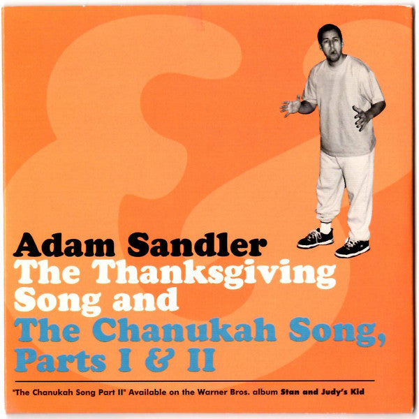 Adam Sandler : The Thanksgiving Song / The Chanukah Song (CD, Single, Promo)