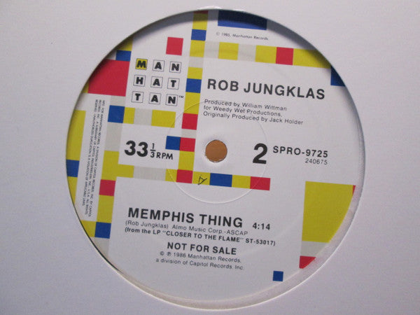Rob Jungklas : Memphis Thing (12", Promo)
