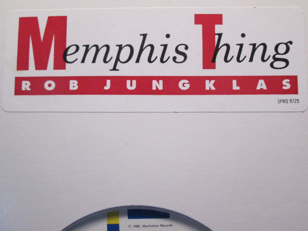 Rob Jungklas : Memphis Thing (12", Promo)