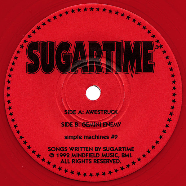 Sugartime : Awestruck (7", Red)