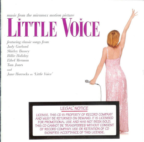 Various : Little Voice (Music From The Motion Picture) (CD, Comp, Promo)