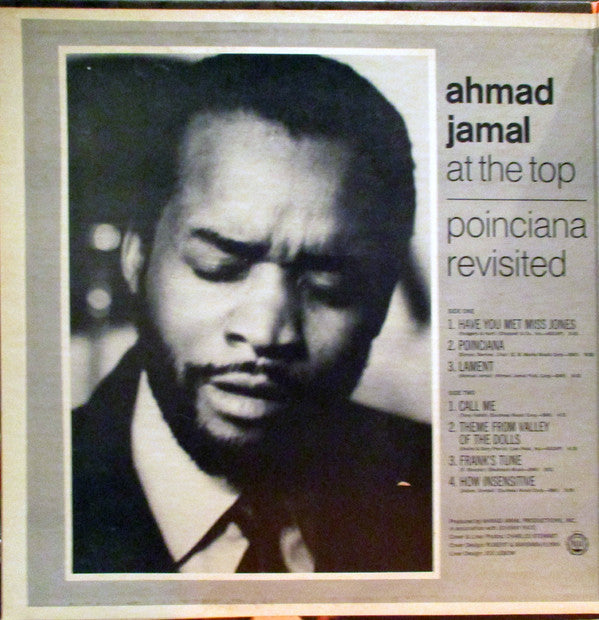 Ahmad Jamal : At The Top: Poinciana Revisited (LP, Album, Gat)