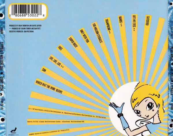 Miss Angie : 100 Million Eyeballs (CD, Album)