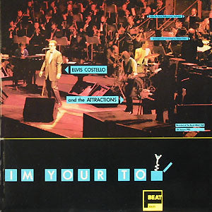 Elvis Costello & The Attractions With Royal Philharmonic Orchestra : I'm Your Toy (12", Single, Ltd)