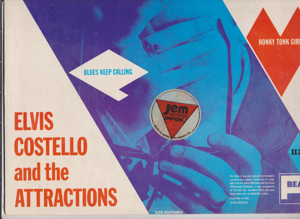 Elvis Costello & The Attractions With Royal Philharmonic Orchestra : I'm Your Toy (12", Single, Ltd)