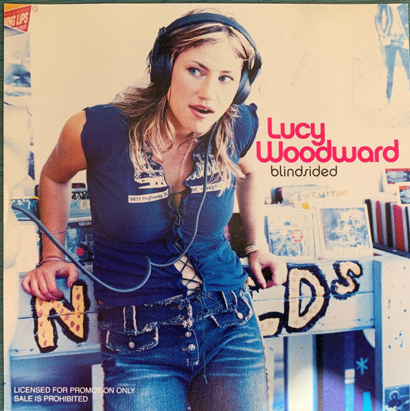 Lucy Woodward : Blindsided (CD, Single, Promo)