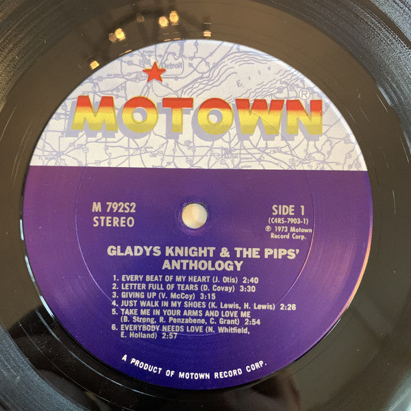 Gladys Knight And The Pips : Anthology (2xLP, Comp, San)