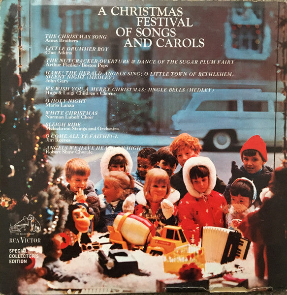Various : A Christmas Festival Of Songs And Carols (LP, Comp, Mono)