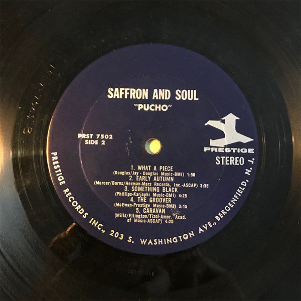 Pucho & His Latin Soul Brothers : Saffron & Soul (LP, Album)