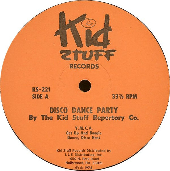 The Kid Stuff Repertory Co.* : Disco Dance Party (LP, Album)