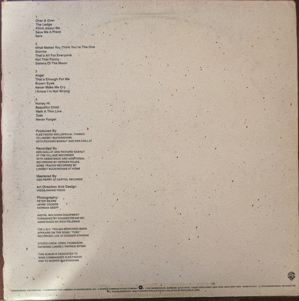 Fleetwood Mac : Tusk (2xLP, Album)