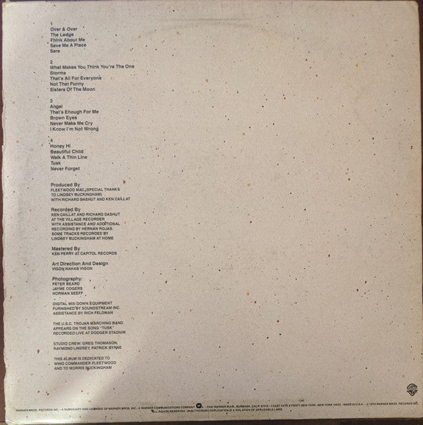 Fleetwood Mac : Tusk (2xLP, Album)