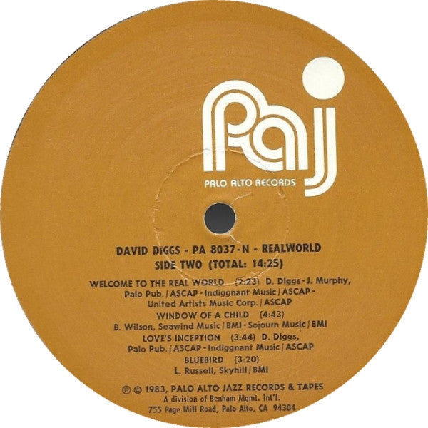 David Diggs : Realworld (LP, Album)