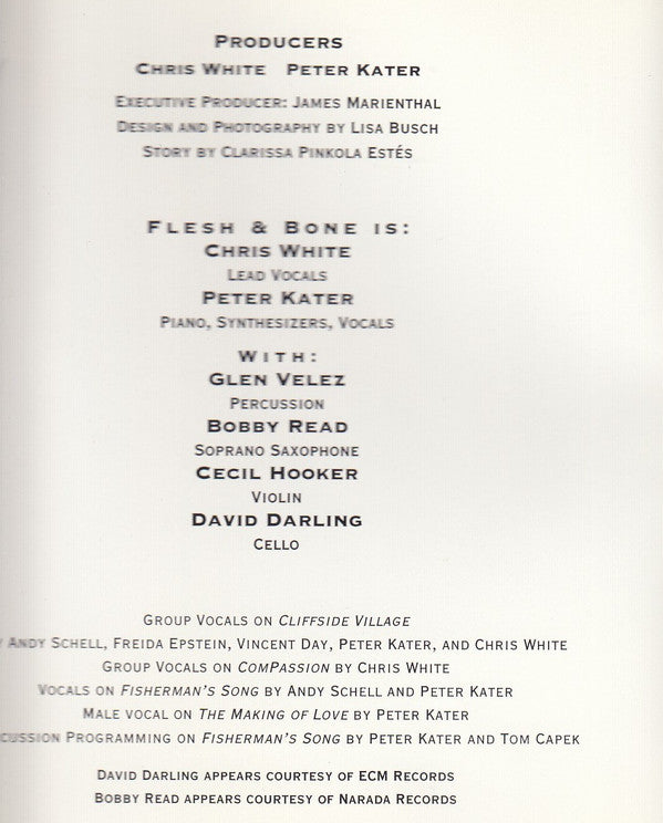 Flesh & Bone (3) : Skeleton Woman (CD, Album)