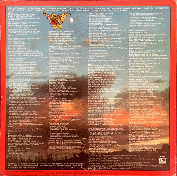 Kate Bush : The Kick Inside (LP, Album, RE, Jac)