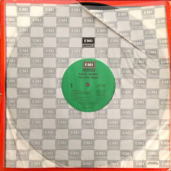 Kate Bush : The Kick Inside (LP, Album, RE, Jac)