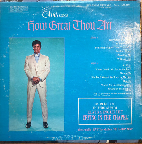 Elvis* : How Great Thou Art (LP, Album, RP, Hol)