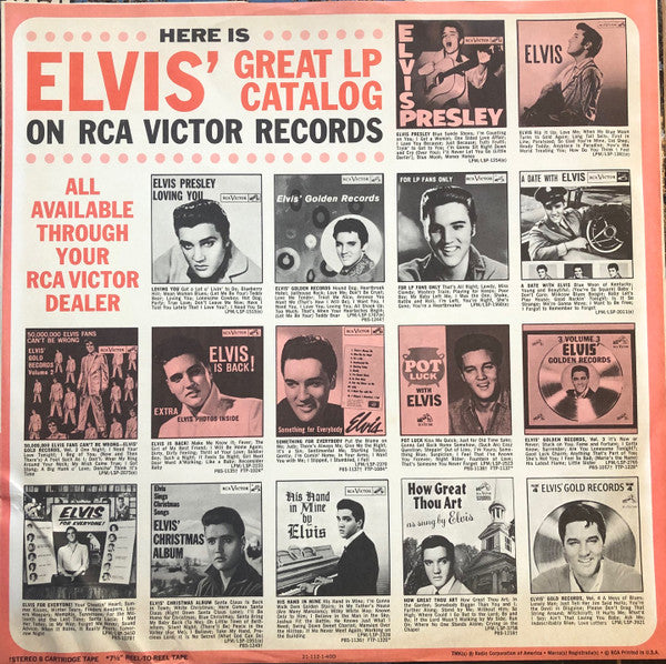 Elvis* : How Great Thou Art (LP, Album, RP, Hol)
