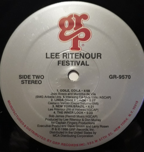 Lee Ritenour : Festival (LP, Album, Spe)