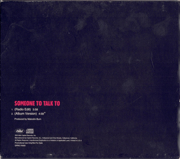 The Devlins : Someone To Talk To (CD, Single, Promo, Sli)