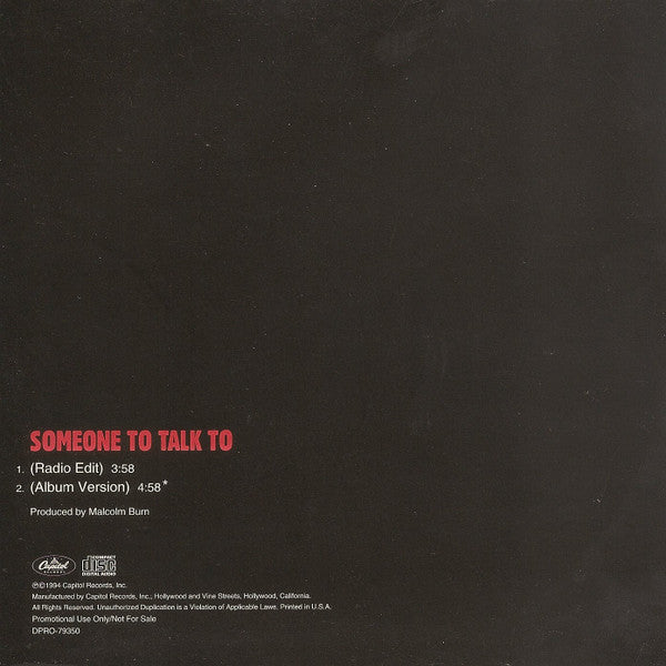 The Devlins : Someone To Talk To (CD, Single, Promo, Sli)