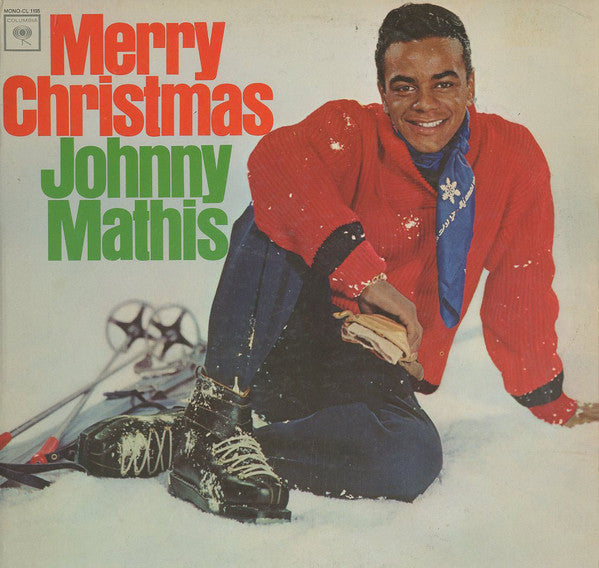 Johnny Mathis : Merry Christmas (LP, Album, Mono, RE)