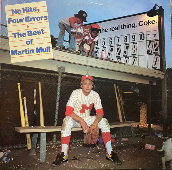 Martin Mull : No Hits, Four Errors-The Best Of Martin Mull (LP, Comp)
