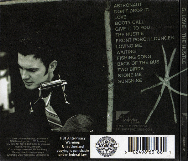 G. Love : The Hustle (CD, Album, Dig)