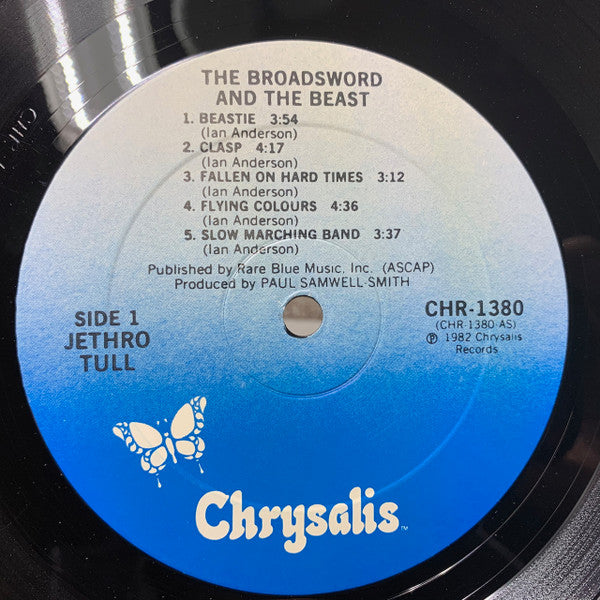 Jethro Tull : The Broadsword And The Beast (LP, Album, PRC)