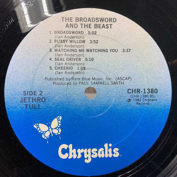 Jethro Tull : The Broadsword And The Beast (LP, Album, PRC)