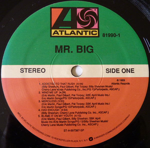 Mr. Big : Mr. Big (LP, Album)
