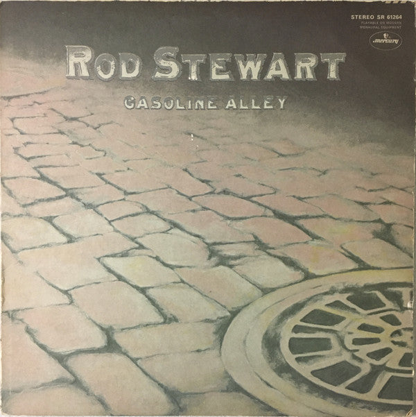 Rod Stewart : Gasoline Alley (LP, Album, RE, PRC)