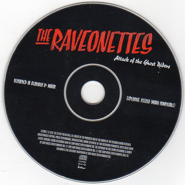 The Raveonettes : Attack Of The Ghost Riders (CD, Single)