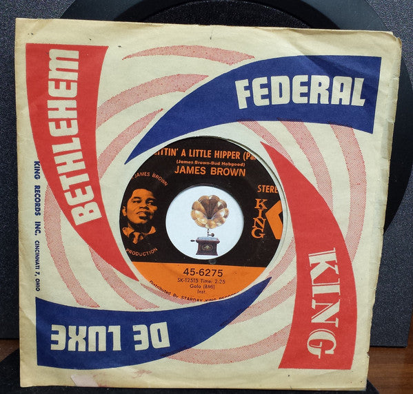 James Brown : Part Two (Let A Man Come In And Do The Popcorn) (7")