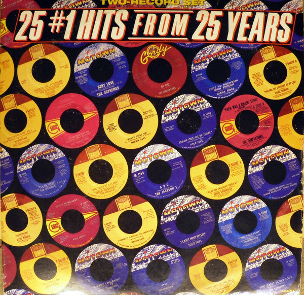 Various : 25 #1 Hits From 25 Years (2xLP, Comp)