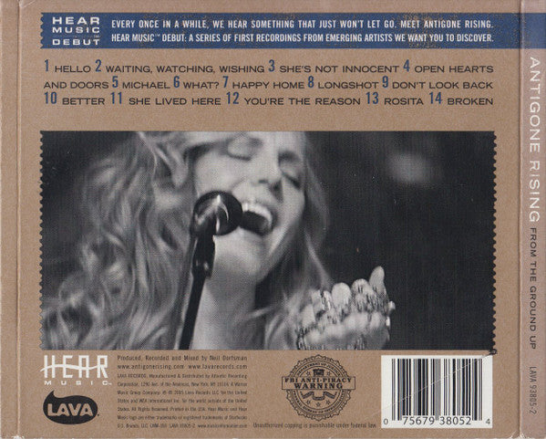 Antigone Rising : From The Ground Up (CD, Album)