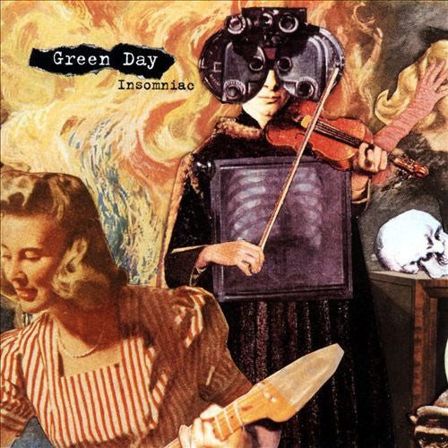 Green Day : Insomniac (CD, Album, RE, RP, Cin)