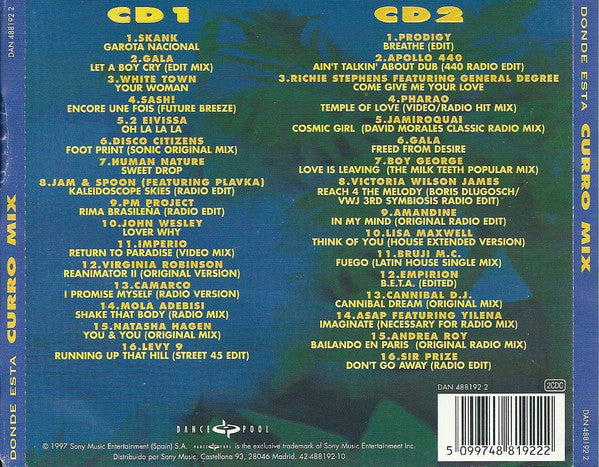 Various : Donde Esta Curro Mix (2xCD, Comp)